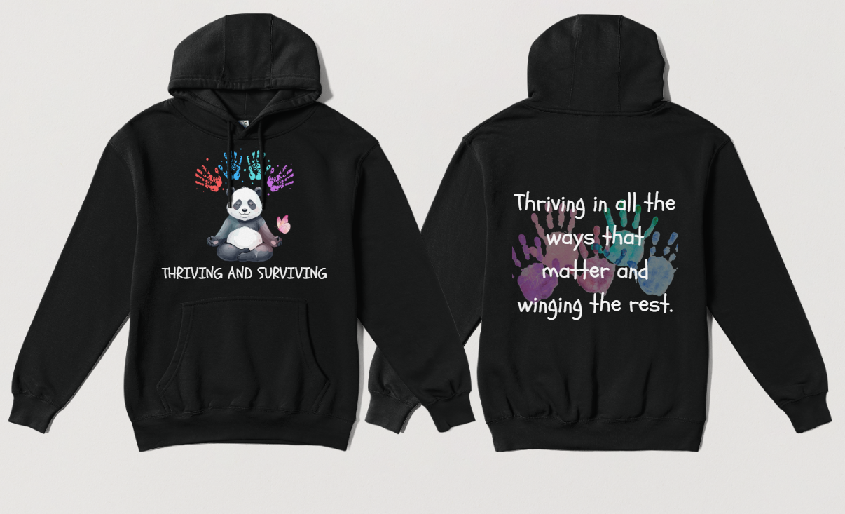 THRIVING Hooded Jumper