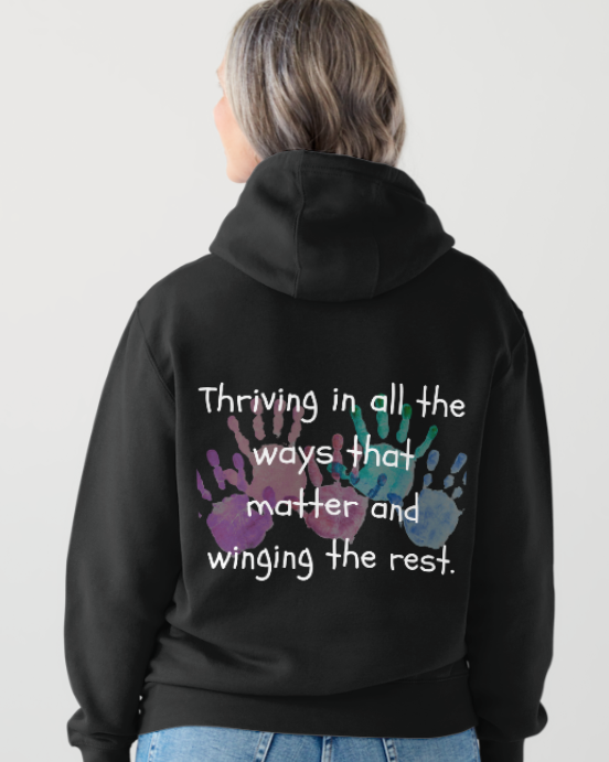 THRIVING Hooded Jumper
