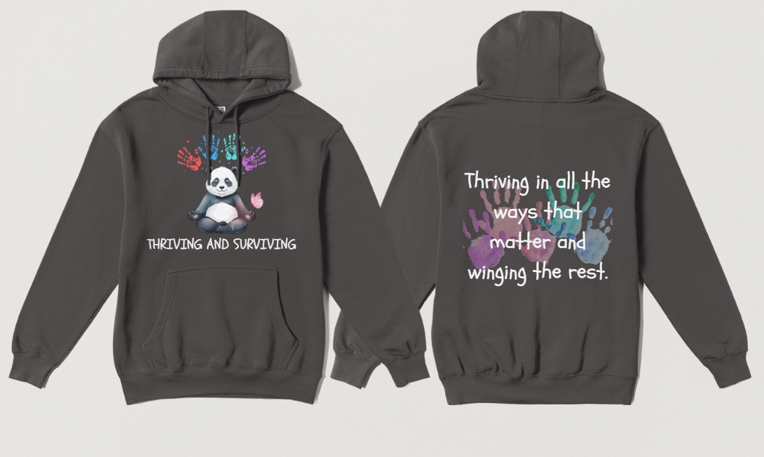 THRIVING Hooded Jumper