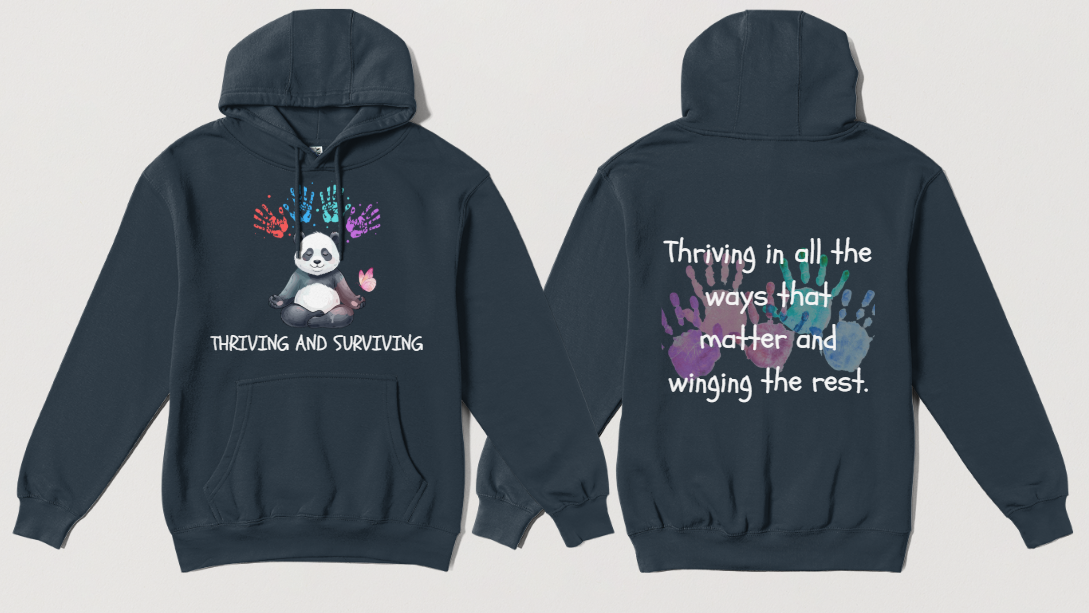 THRIVING Hooded Jumper